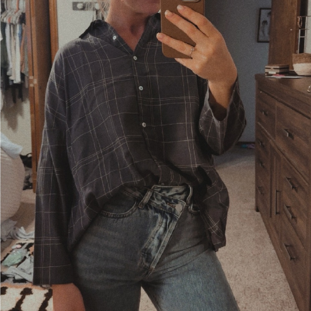 Button down.